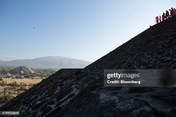 144 Celebration Of Spring Equinox At The Pyramids Of The Sun Stock ...