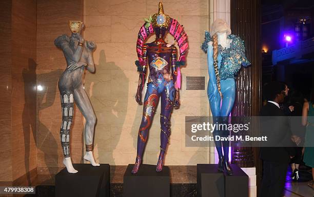 General view of the atmosphere at the Fashion Retail Academy 10th Anniversary Awards at Freemasons' Hall on July 8, 2015 in London, England.