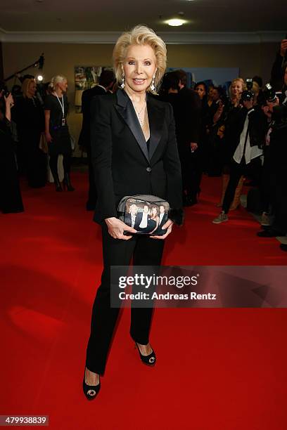 Ute-Henriette Ohoven attends the GLORIA - German Cosmetic Award at Hilton Hotel on March 21, 2014 in Duesseldorf, Germany.