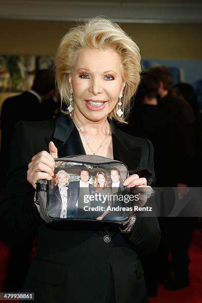 Ute-Henriette Ohoven attends the GLORIA - German Cosmetic Award at Hilton Hotel on March 21, 2014 in Duesseldorf, Germany.