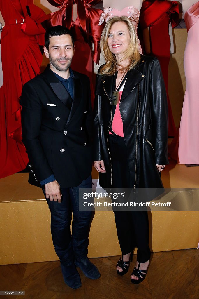 Alexis Mabille : Front Row - Paris Fashion Week - Haute Couture Fall/Winter 2015/2016