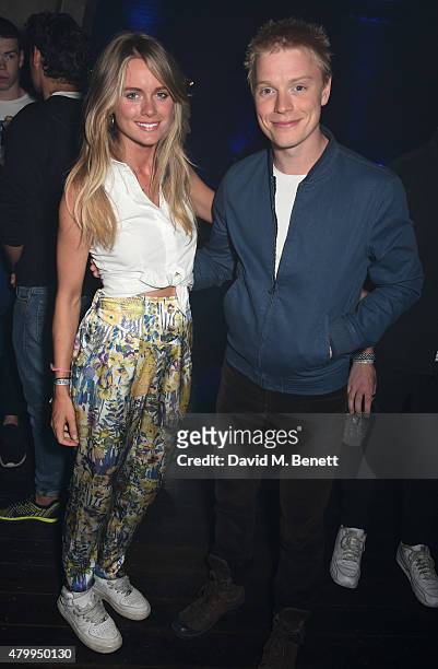 Cressida Bonas and Freddie Fox attend the Years & Years VIP album launch party in association with ASOS at One Mayfair on July 8, 2015 in London,...