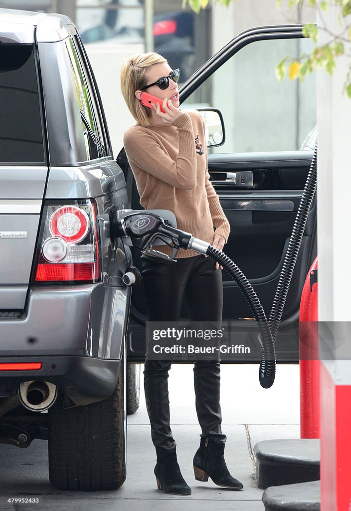 Celebrity Sightings In Los Angeles - March 21, 2014