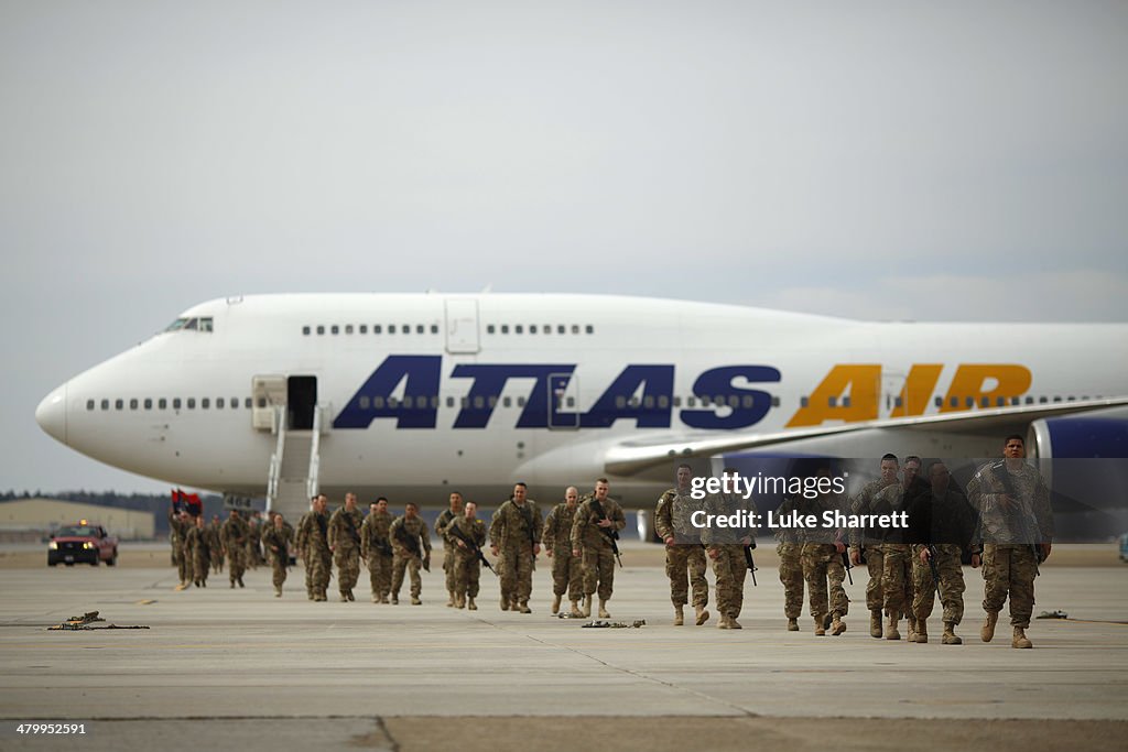 101st Airborne Troops Return To Fort Campbell From Afghanistan