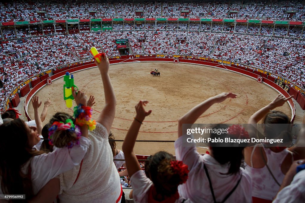 San Fermin Running of the Bulls 2015 - Day 3