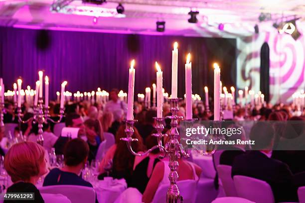 General view of atmosphere is pictured during the GLORIA - German Cosmetic Award at Hilton Hotel on March 21, 2014 in Duesseldorf, Germany.