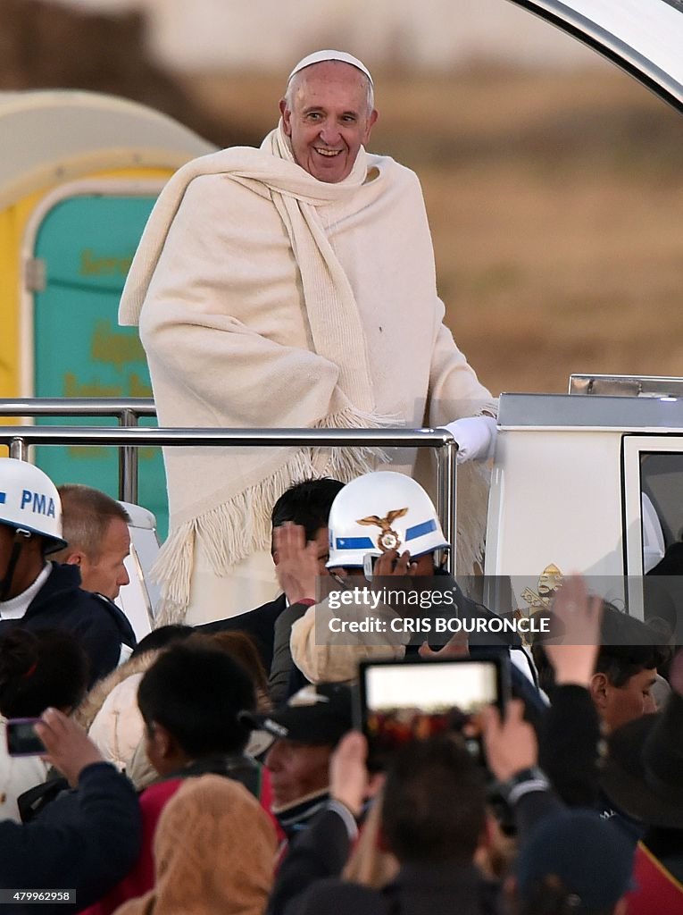 BOLIVIA-POPE