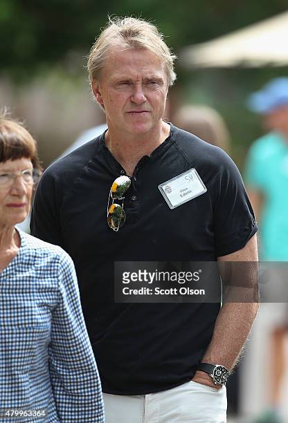 Wes Edens, Milwaukee Bucks co-owner, attends the Allen & Company Sun Valley Conference on July 8, 2015 in Sun Valley, Idaho. Many of the world's...