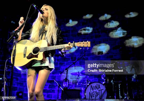 Nina Nesbitt performs at The Ritz, Manchester on March 21, 2014 in Manchester, England.