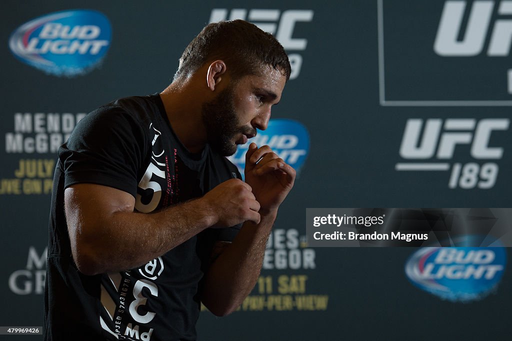 UFC 189 Open Workouts