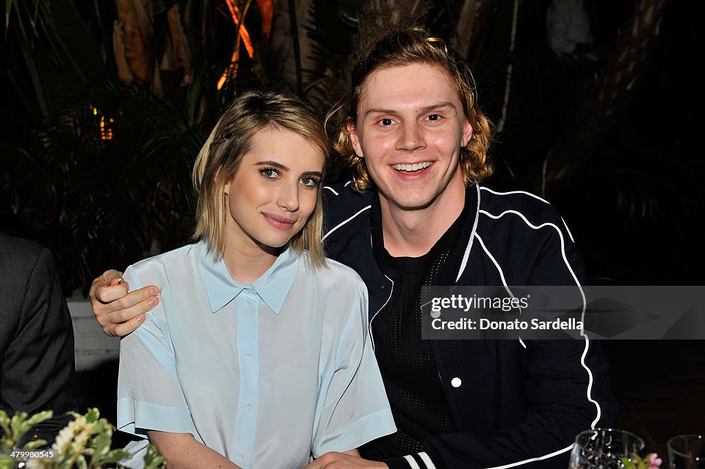 Sandro Paris Celebration At Chateau Marmont With Special Performance By Polica