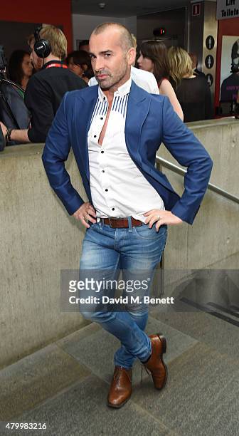 Louie Spence attends the Arqiva Commercial Radio Awards at The Roundhouse on July 8, 2015 in London, England.