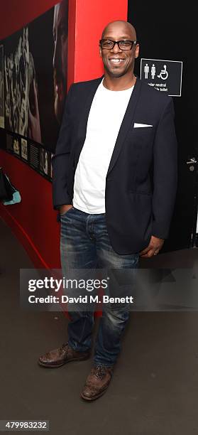 Ian Wright attends the Arqiva Commercial Radio Awards at The Roundhouse on July 8, 2015 in London, England.