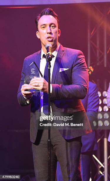 Christian O'Connell attends the Arqiva Commercial Radio Awards at The Roundhouse on July 8, 2015 in London, England.