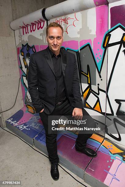 Paul van Dyk attends the Guido Maria Kretschmer after show party during the Mercedes-Benz Fashion Week Berlin Spring/Summer 2016 on July 8, 2015 in...