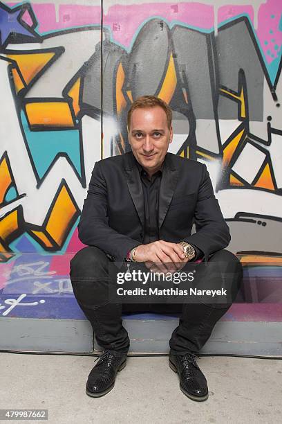 Paul van Dyk attends the Guido Maria Kretschmer after show party during the Mercedes-Benz Fashion Week Berlin Spring/Summer 2016 on July 8, 2015 in...