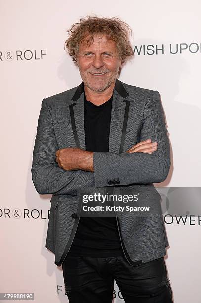 Renzo Rosso attends the Viktor & Rolf FlowerBomb Fragrance 10th Anniversary Party as part of Paris Fashion Week Haute Couture Fall/Winter 2015/2016...