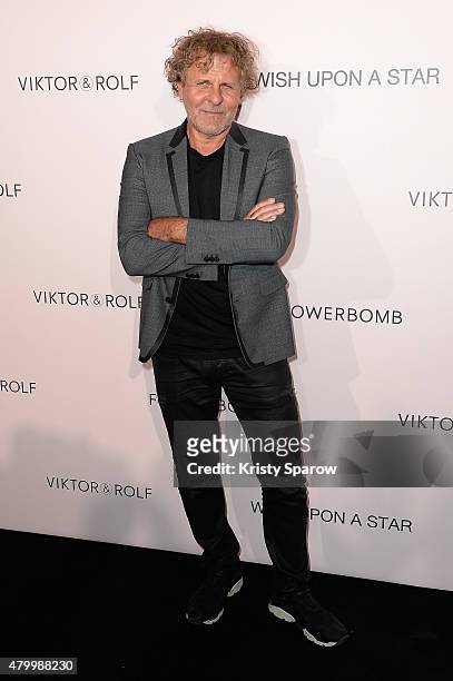 Renzo Rosso attends the Viktor & Rolf FlowerBomb Fragrance 10th Anniversary Party as part of Paris Fashion Week Haute Couture Fall/Winter 2015/2016...