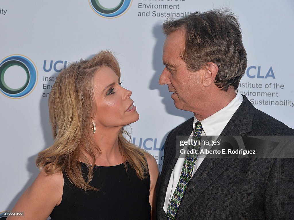 Actress Cheryl Hines and attorney Robert F. Kennedy, Jr. attend An
