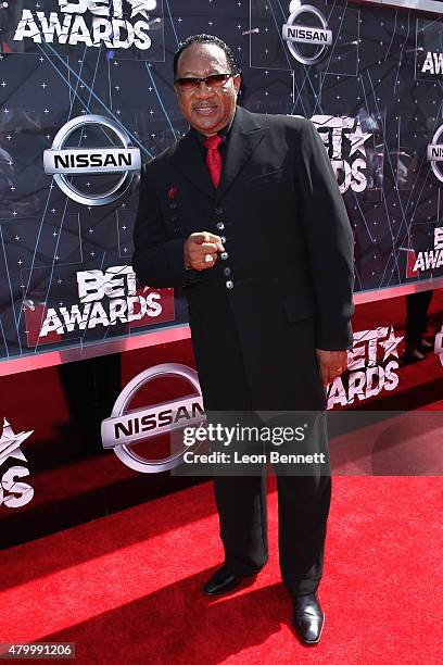 Pastor Bobby Jones arrived at the BET & Make A Wish Foundation Recipients BET Experience At LA. Live Red Carpet arrivals - Weekend Events on June 28,...