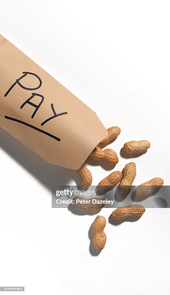 Internship paying peanuts