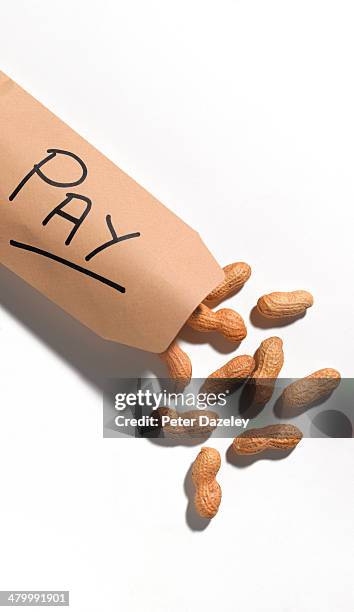 internship paying peanuts - minimum wage stock pictures, royalty-free photos & images