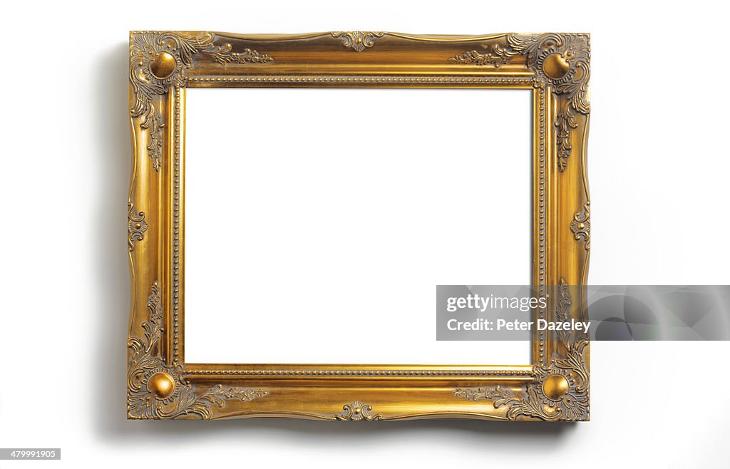 Picture frame with copy space