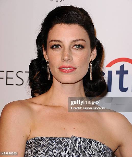 Actress Jessica Pare attends the "Mad Men" event at the 2014 PaleyFest at Dolby Theatre on March 21, 2014 in Hollywood, California.