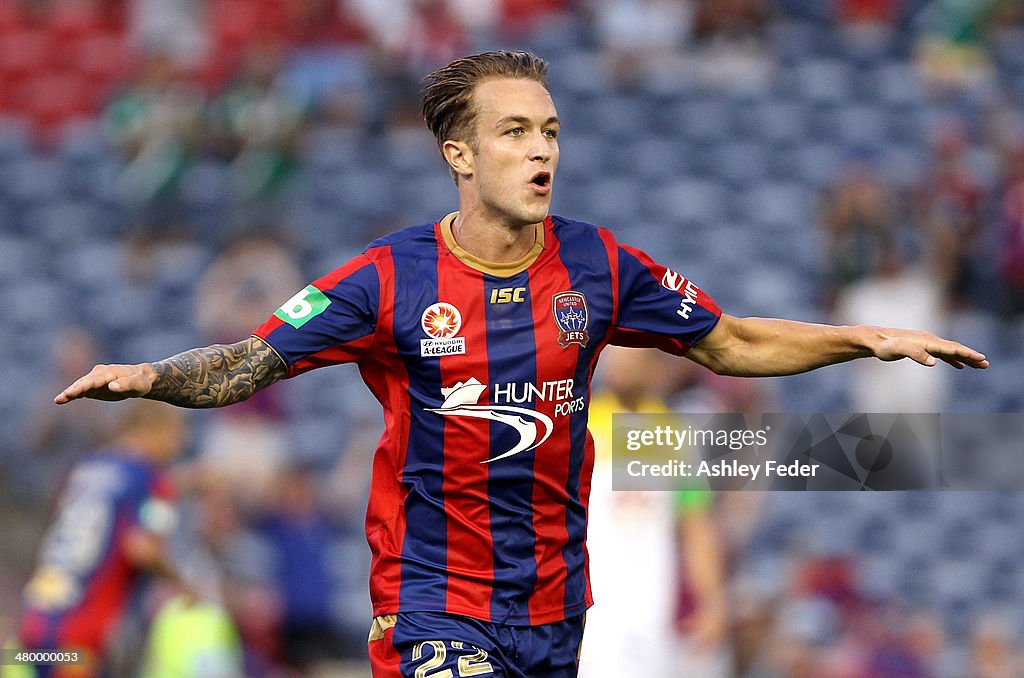 A-League Rd 24 - Newcastle v Wellington
