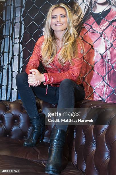 Sophia Thomalla attends the presentation of Sophia Thomalla & Friends - The Saga Continues for Freaky Nation on July 8, 2015 in Berlin, Germany.