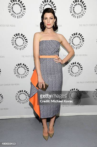 Actress Jessica Pare attends The Paley Center For Media's PaleyFest 2014 Honoring "Mad Men" on March 21, 2014 in Los Angeles, California.