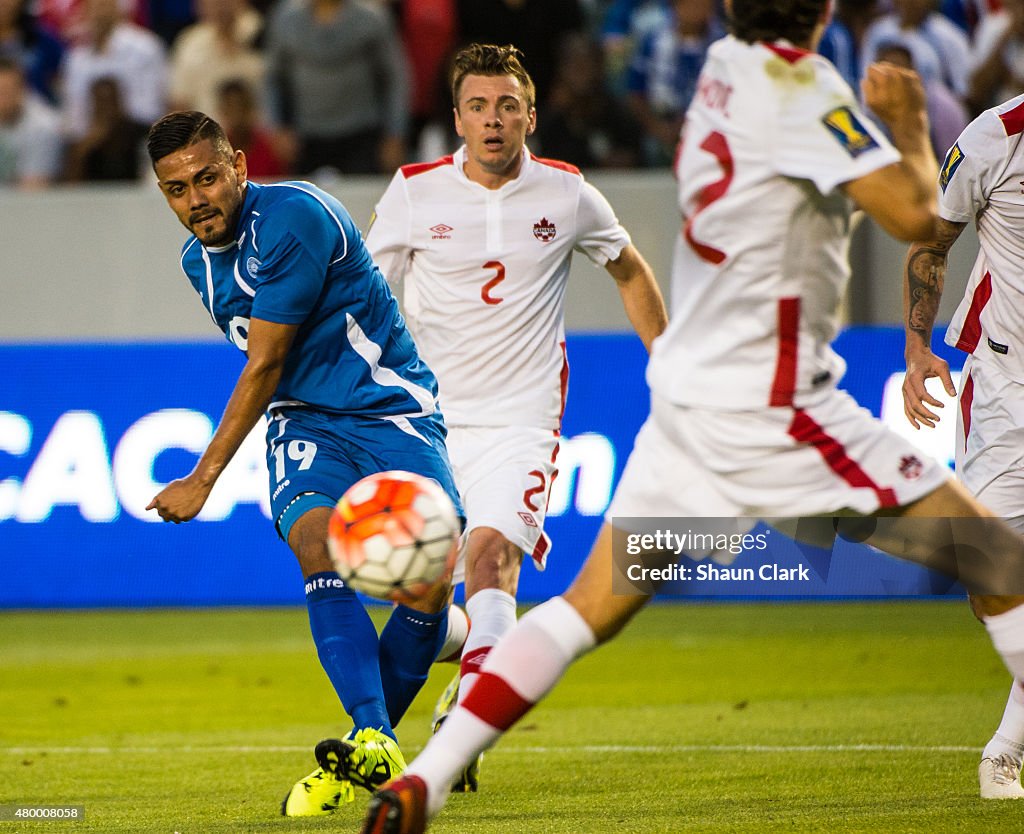 2015 CONCACAF Gold Cup - Group B - El Salvador v. Canada