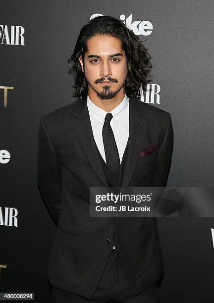 Avan Jogia attends Vanity Fair and Spike TV celebrate the premiere of the new series "TUT" held at Chateau Marmont on July 8, 2015 in Los Angeles,...