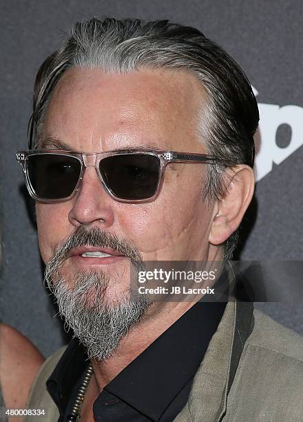 Tommy Flanagan attends Vanity Fair and Spike TV celebrate the premiere of the new series "TUT" held at Chateau Marmont on July 8, 2015 in Los...