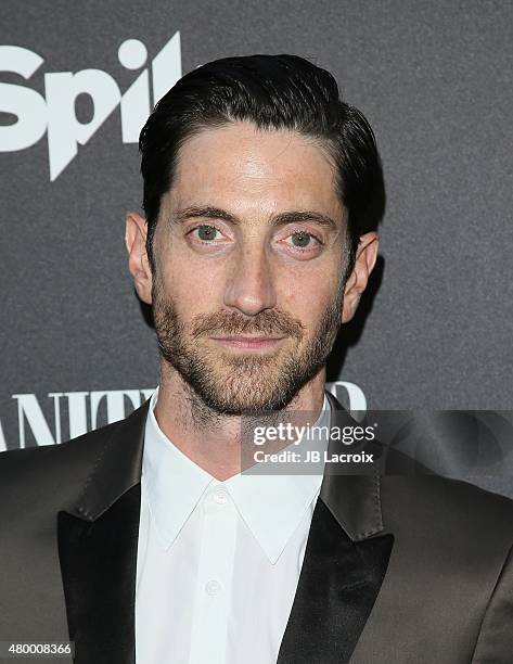 Iddo Goldberg attends Vanity Fair and Spike TV celebrate the premiere of the new series "TUT" held at Chateau Marmont on July 8, 2015 in Los Angeles,...