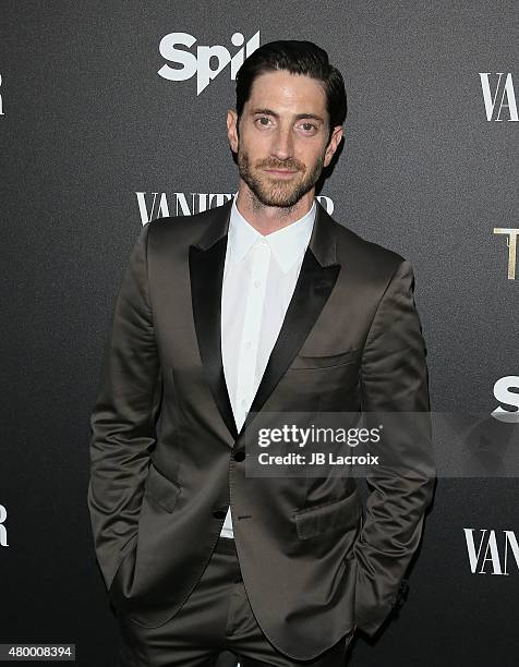 Iddo Goldberg attends Vanity Fair and Spike TV celebrate the premiere of the new series "TUT" held at Chateau Marmont on July 8, 2015 in Los Angeles,...