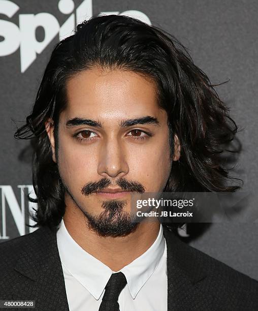 Avan Jogia attends Vanity Fair and Spike TV celebrate the premiere of the new series "TUT" held at Chateau Marmont on July 8, 2015 in Los Angeles,...