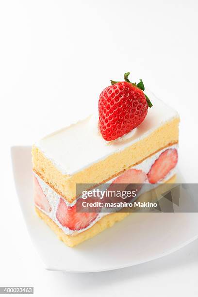 strawberry shortcake - strawberry shortcake stock pictures, royalty-free photos & images