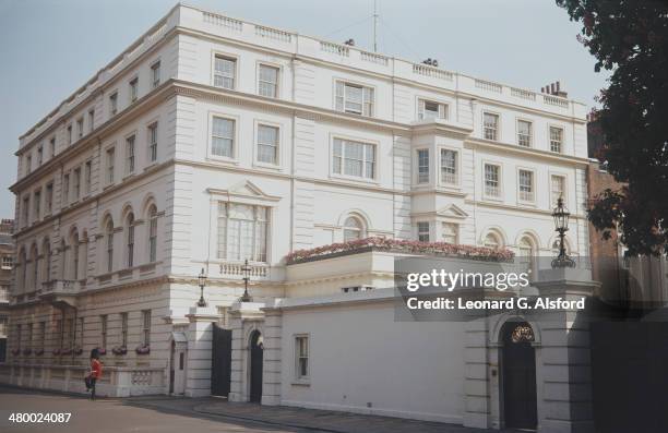 Clarence House on The Mall, London, UK, circa 1960.