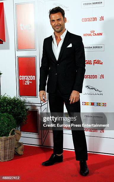 Hugo Castejon attends 'Corazon Solidario' Awards 2015 on July 8, 2015 in Madrid, Spain.