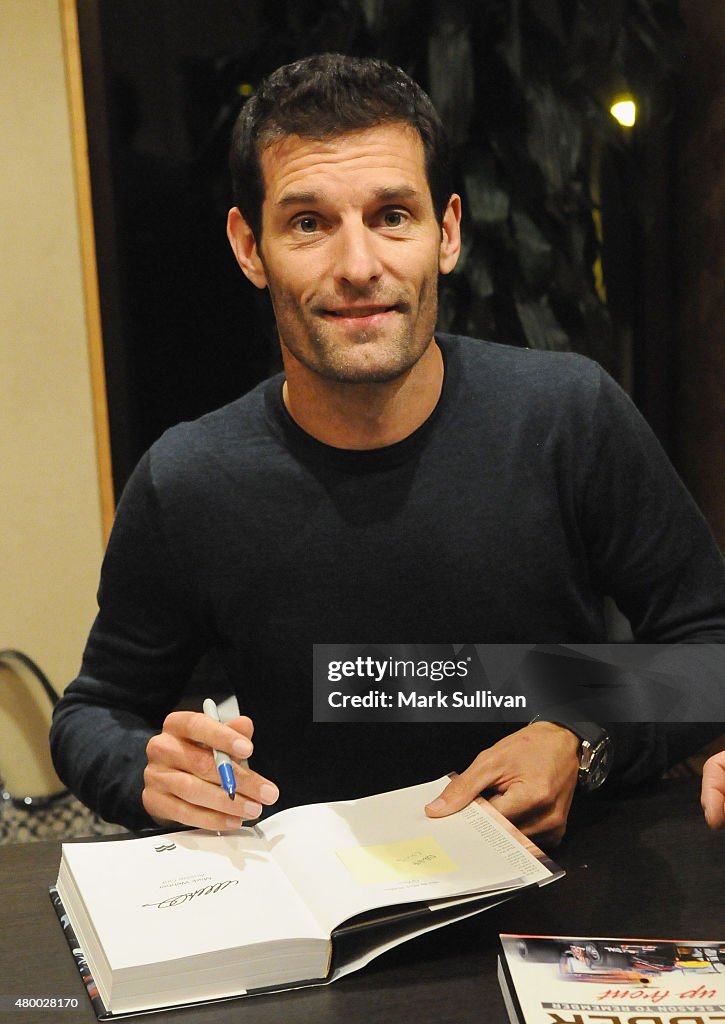 Mark Webber At "Aussie Grit" Book Tour Appearance In Sydney