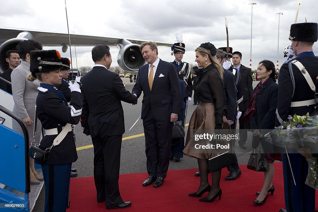 Chinese President Xi Jinping Visits the Netherlands