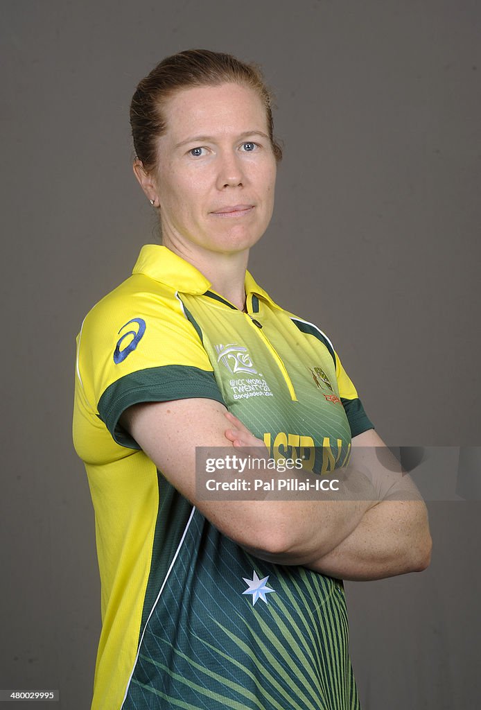Australia Womens Headshots - ICC World Twenty20 Bangladesh 2014