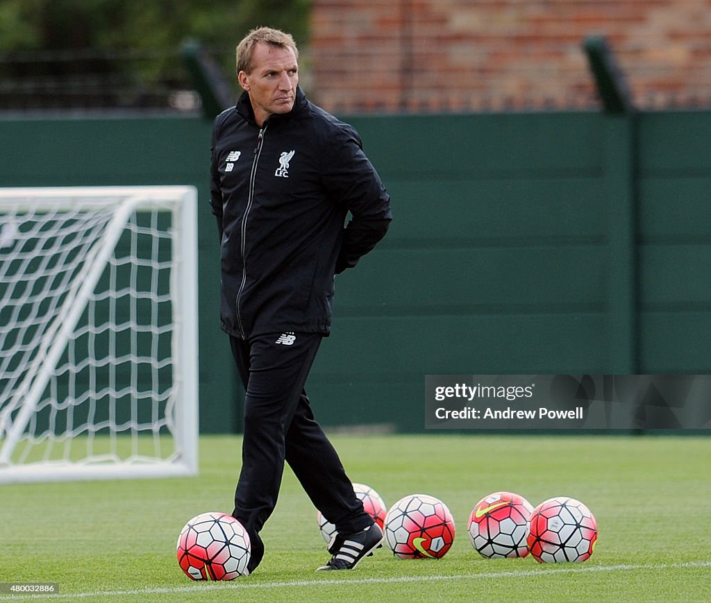 Liverpool FC Training Session