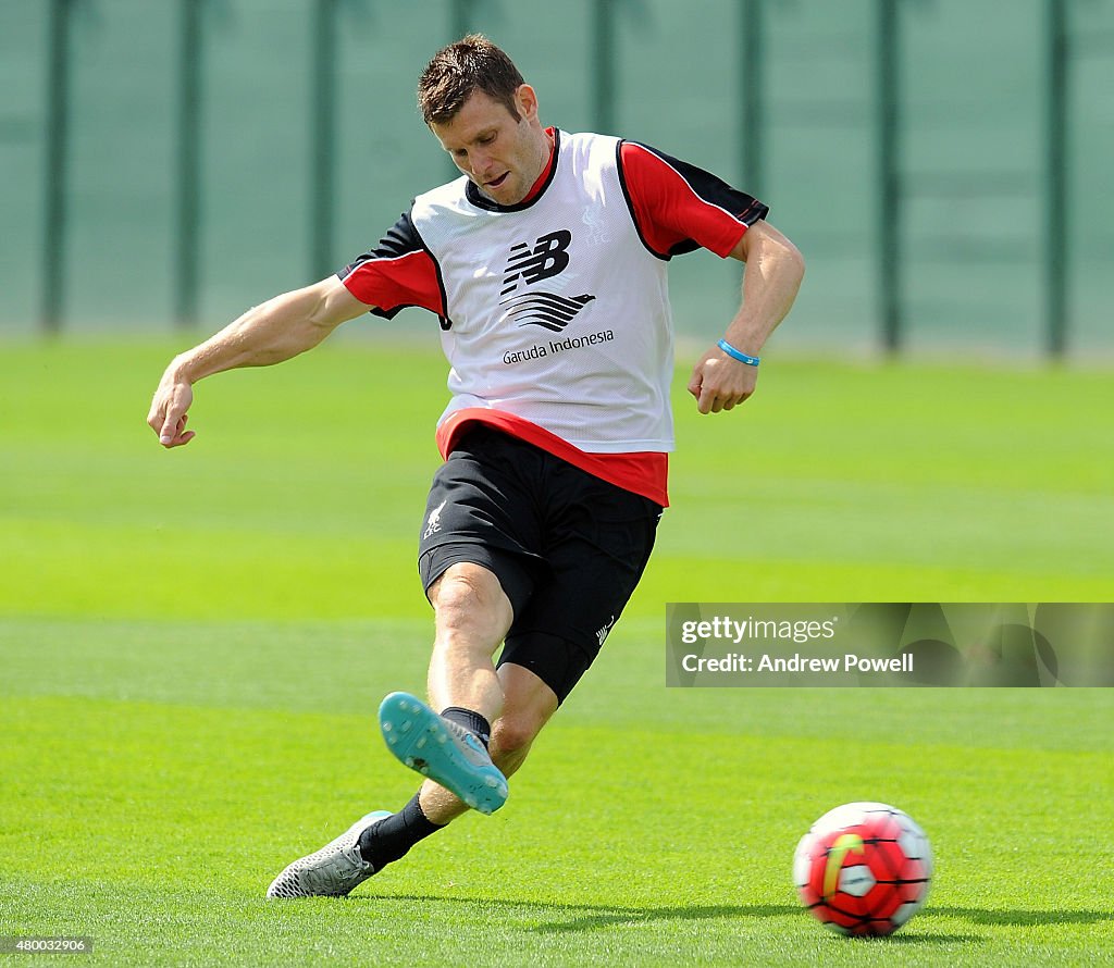 Liverpool FC Training Session