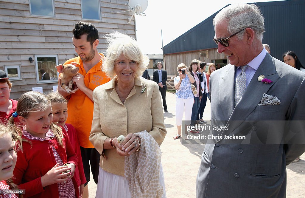 The Prince Of Wales & Duchess Of Cornwall Visit Wales - Day 4