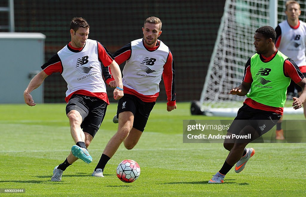 Liverpool FC Training Session