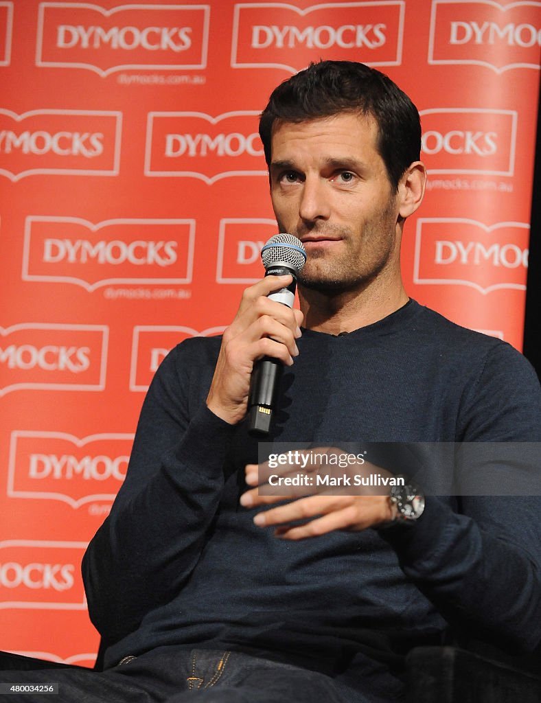 Mark Webber At "Aussie Grit" Book Tour Appearance In Sydney