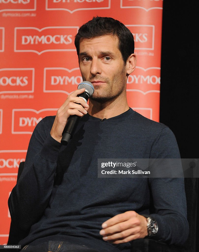 Mark Webber At "Aussie Grit" Book Tour Appearance In Sydney