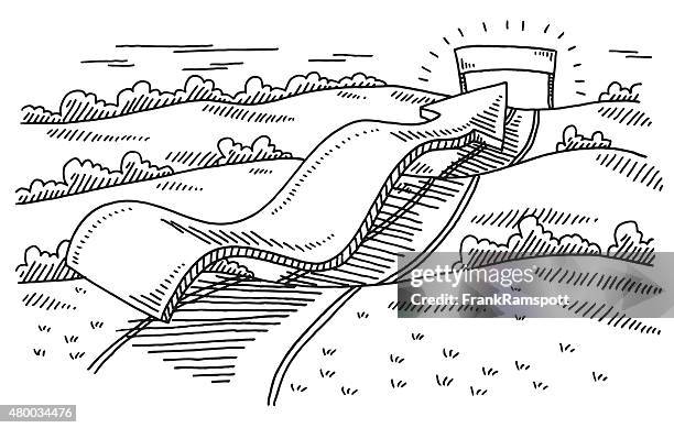 Sloper Drawing Slope Incline Road Photos and Premium High Res Pictures - Getty Images